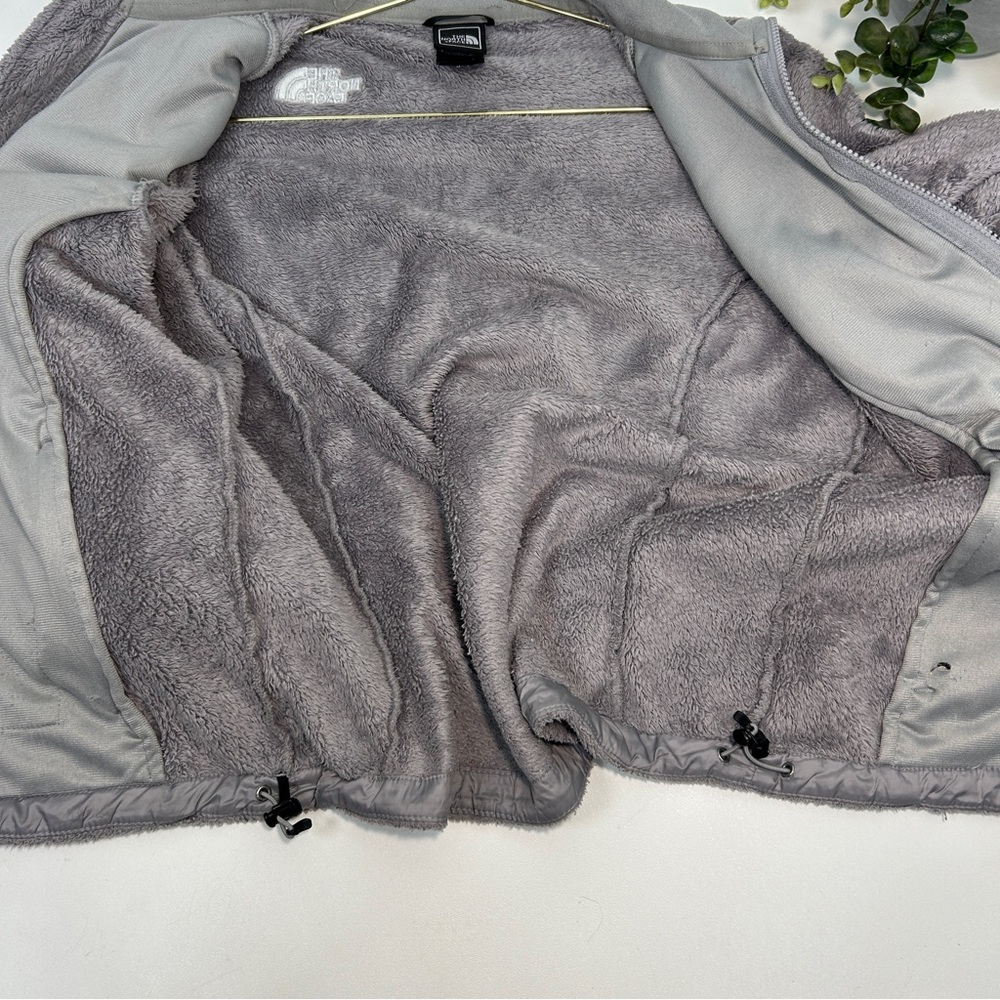 The North Face Women’s Gray Fleece Jacket Size Small Full Zip - Picture 8 of 15